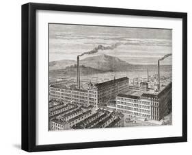 York Street Mill, Belfast, Northern Ireland, C.1880-null-Framed Giclee Print