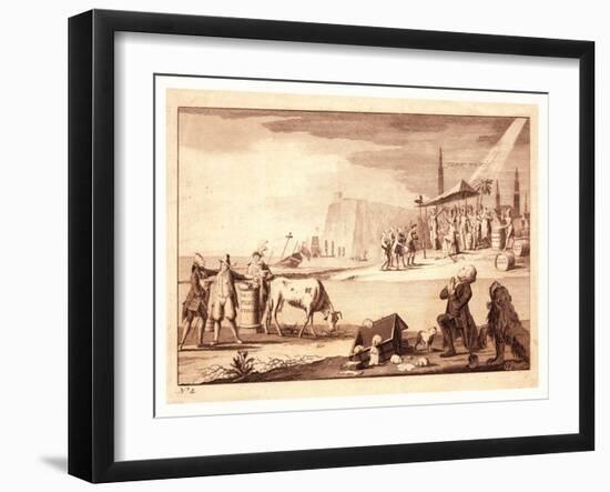 York Town-null-Framed Giclee Print