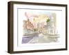 York Yorkshire Old Town Micklegate Street Scene-M. Bleichner-Framed Art Print