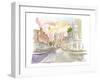 York Yorkshire Old Town Micklegate Street Scene-M. Bleichner-Framed Art Print