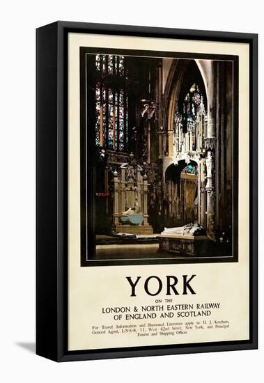 York-Fred Taylor-Framed Stretched Canvas