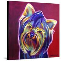 Yorkie - Furbie Face-Dawgart-Stretched Canvas