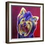 Yorkie - Furbie Face-Dawgart-Framed Giclee Print