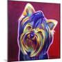 Yorkie - Furbie Face-Dawgart-Mounted Giclee Print