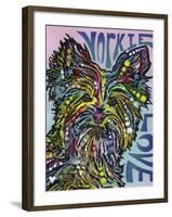 Yorkie Luv-Dean Russo-Framed Giclee Print