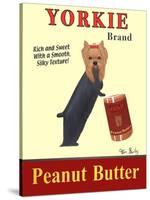 Yorkie Peanut Butter-Ken Bailey-Stretched Canvas