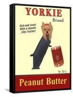 Yorkie Peanut Butter-Ken Bailey-Framed Stretched Canvas