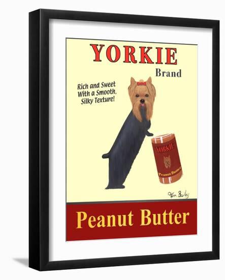 Yorkie Peanut Butter-Ken Bailey-Framed Giclee Print