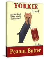 Yorkie Peanut Butter-Ken Bailey-Stretched Canvas