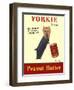 Yorkie Peanut Butter-Ken Bailey-Framed Premium Giclee Print