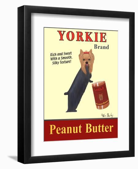 Yorkie Peanut Butter-Ken Bailey-Framed Premium Giclee Print