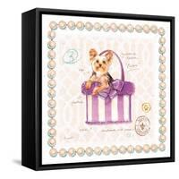 Yorkie Puppy Purse-Chad Barrett-Framed Stretched Canvas