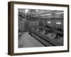 Yorkshire Bank Interior, Mexborough, South Yorkshire, 1970-Michael Walters-Framed Photographic Print