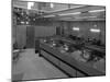 Yorkshire Bank Interior, Mexborough, South Yorkshire, 1970-Michael Walters-Mounted Photographic Print