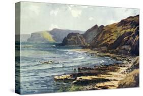 Yorkshire Coast-Ernest W Haslehust-Stretched Canvas