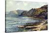 Yorkshire Coast-Ernest W Haslehust-Stretched Canvas