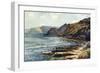 Yorkshire Coast-Ernest W Haslehust-Framed Art Print