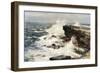 Yorkshire Coastal Scene-Ernest W Haslehust-Framed Art Print