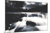 Yorkshire Dales (Waterfall Photo) Art Poster Print-null-Mounted Poster