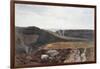 Yorkshire Fells, C.1840-Peter De Wint-Framed Giclee Print