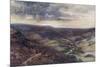 Yorkshire Moors-Ernest W Haslehust-Mounted Premium Giclee Print