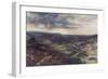 Yorkshire Moors-Ernest W Haslehust-Framed Art Print