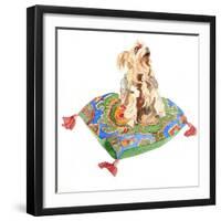 Yorkshire Terrier, 2012-Jennifer Abbott-Framed Giclee Print