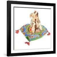 Yorkshire Terrier, 2012-Jennifer Abbott-Framed Giclee Print