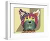 Yorkshire Terrier Dog-Lanre Adefioye-Framed Giclee Print