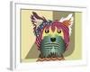 Yorkshire Terrier Dog-Lanre Adefioye-Framed Giclee Print