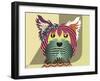 Yorkshire Terrier Dog-Lanre Adefioye-Framed Giclee Print