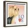Yorkshire Terrier Love-Tomoyo Pitcher-Framed Giclee Print