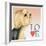 Yorkshire Terrier Love-Tomoyo Pitcher-Framed Giclee Print