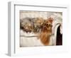 Yorkshire Terrier Lying on Couch-Adriano Bacchella-Framed Premium Photographic Print