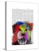 Yorkshire Terrier - Patchwork-Fab Funky-Stretched Canvas