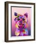 Yorkshire Terrier Pop Art-null-Framed Art Print