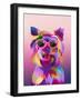 Yorkshire Terrier Pop Art-null-Framed Art Print