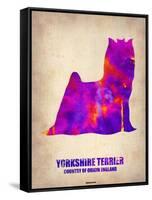 Yorkshire Terrier Poster-NaxArt-Framed Stretched Canvas