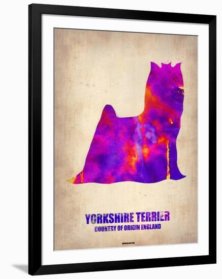 Yorkshire Terrier Poster-NaxArt-Framed Art Print