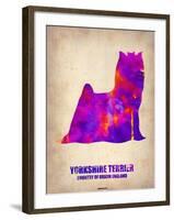 Yorkshire Terrier Poster-NaxArt-Framed Art Print