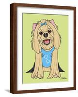 Yorkshire Terrier Showcut-Tomoyo Pitcher-Framed Giclee Print