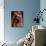 Yorkshire Terrier with Hair Tied up and Panting-Adriano Bacchella-Photographic Print displayed on a wall