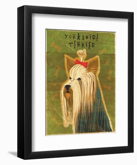 Yorkshire Terrier-John Golden-Framed Art Print