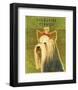 Yorkshire Terrier-John W^ Golden-Framed Art Print