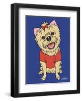 Yorkshire Terrier-Tomoyo Pitcher-Framed Giclee Print