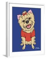 Yorkshire Terrier-Tomoyo Pitcher-Framed Giclee Print