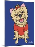 Yorkshire Terrier-Tomoyo Pitcher-Mounted Giclee Print