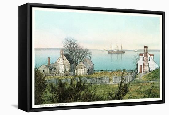 Yorktown Harbor-null-Framed Stretched Canvas