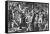 Yorktown: Surrender, 1781-Currier & Ives-Framed Stretched Canvas