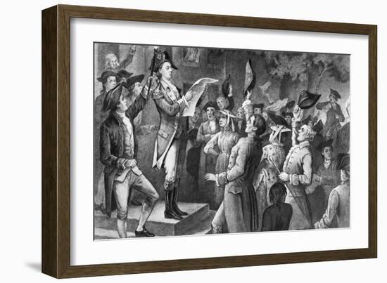 Yorktown: Surrender, 1781-Currier & Ives-Framed Giclee Print